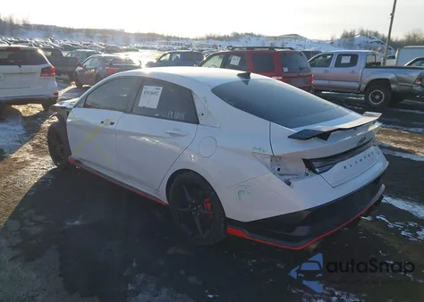 2024 Hyundai Elantra N из США, поврежденный, VIN KMHLW4DK0RU020670